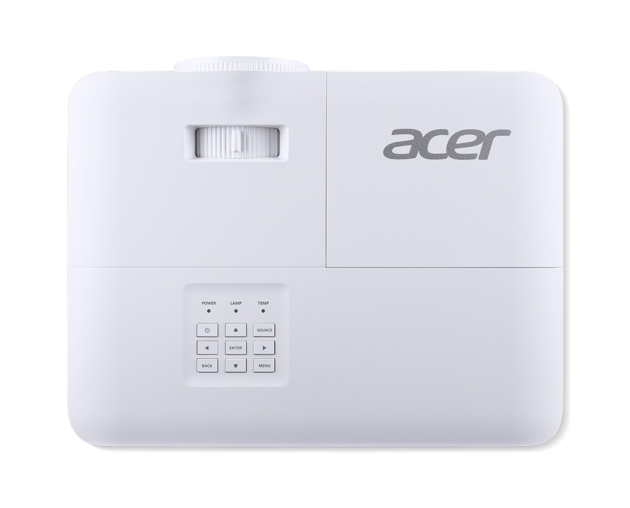 Acer H6546 DLP-Beamer - 1080p Full HD (1.920 x 1.080 Pixel), 5.200 ANSI Lumen, 10.000:1 Kontrast, 3D, Keystone, 1x 3 Watt Lautsprecher, HDMI (HDCP), weiß, Home Cinema
