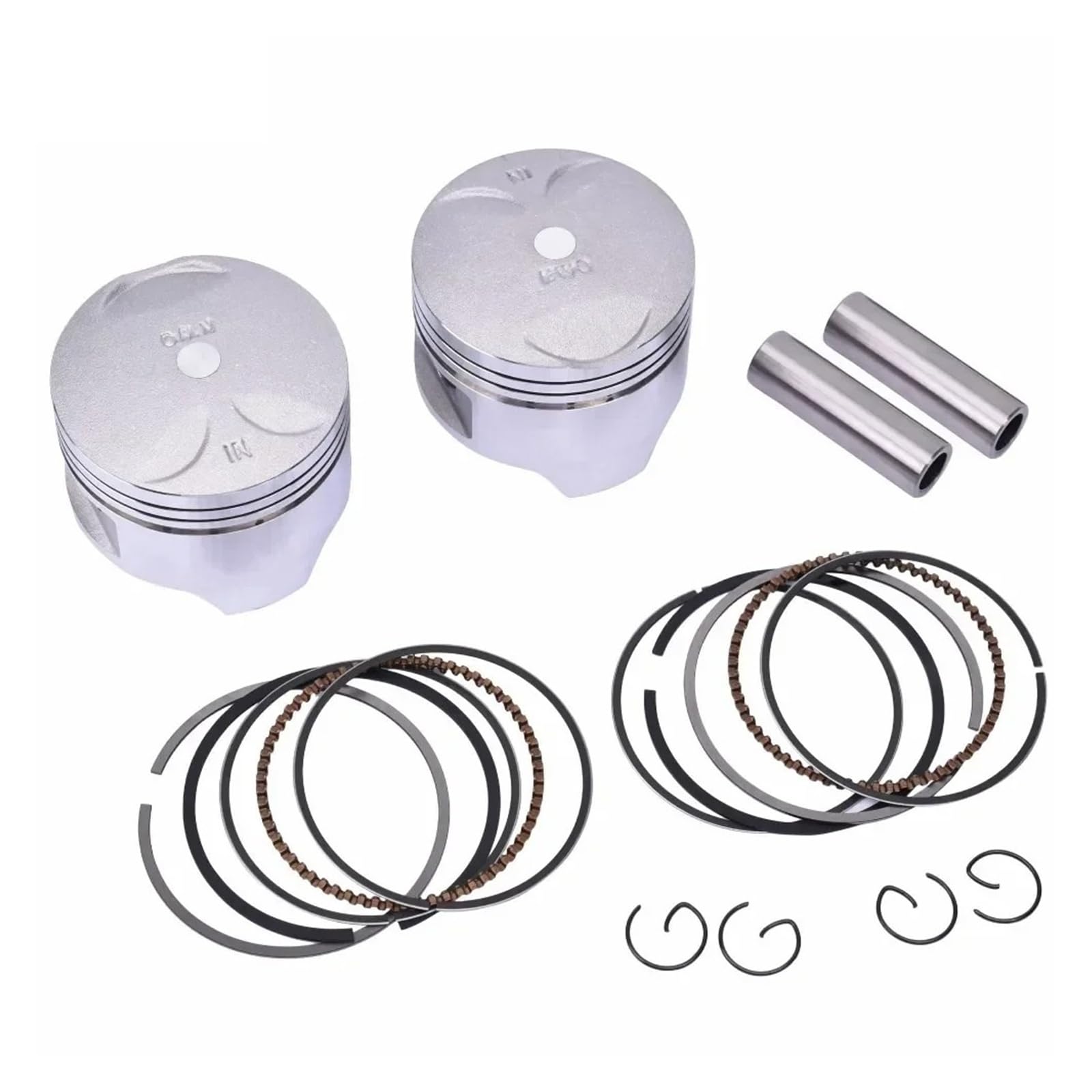 Segments piston Steed 400 améliorant la compression moteur - 8
