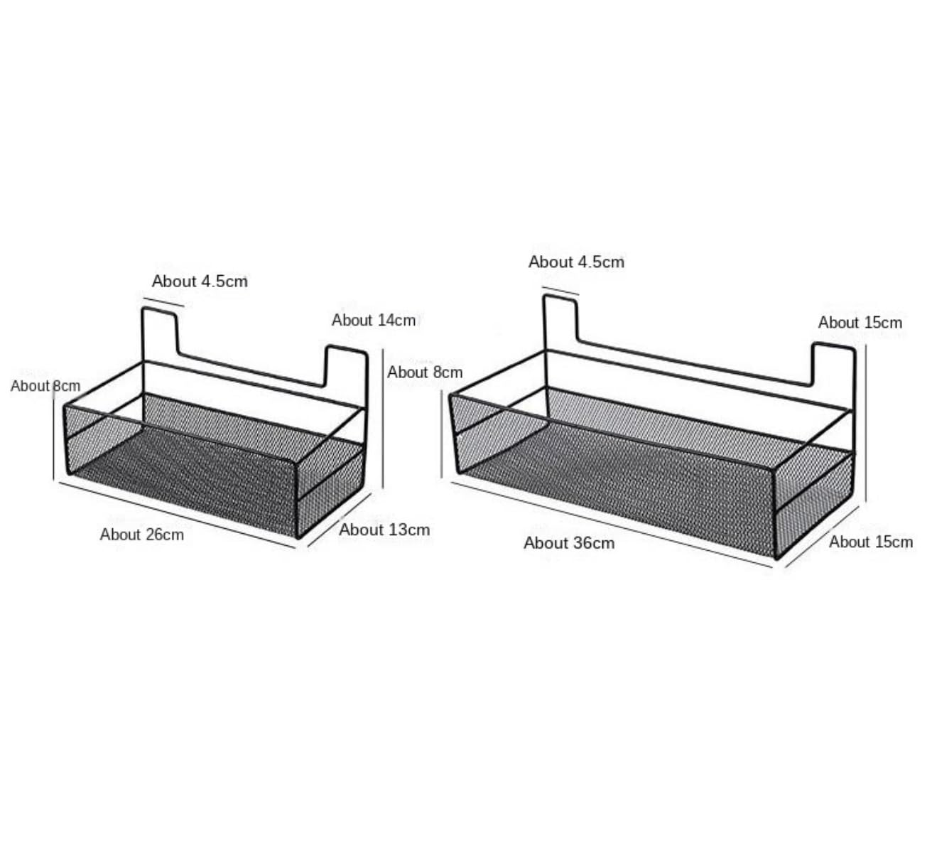 Mensola Bagno Scaffale Doccia Portaoggetti da Doccia Organizzatori per Bagno Mensola per Senza Foratura Cestini per sopra La Vasca(26 * 13 * 14cm)