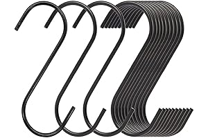 20 Pack Outdoor S Hooks for Hanging Plants