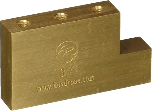 Miniatura 6 de Floyd Rose Puente de guitarra eléctrica Fat Brass L Block (FROFTBL32)