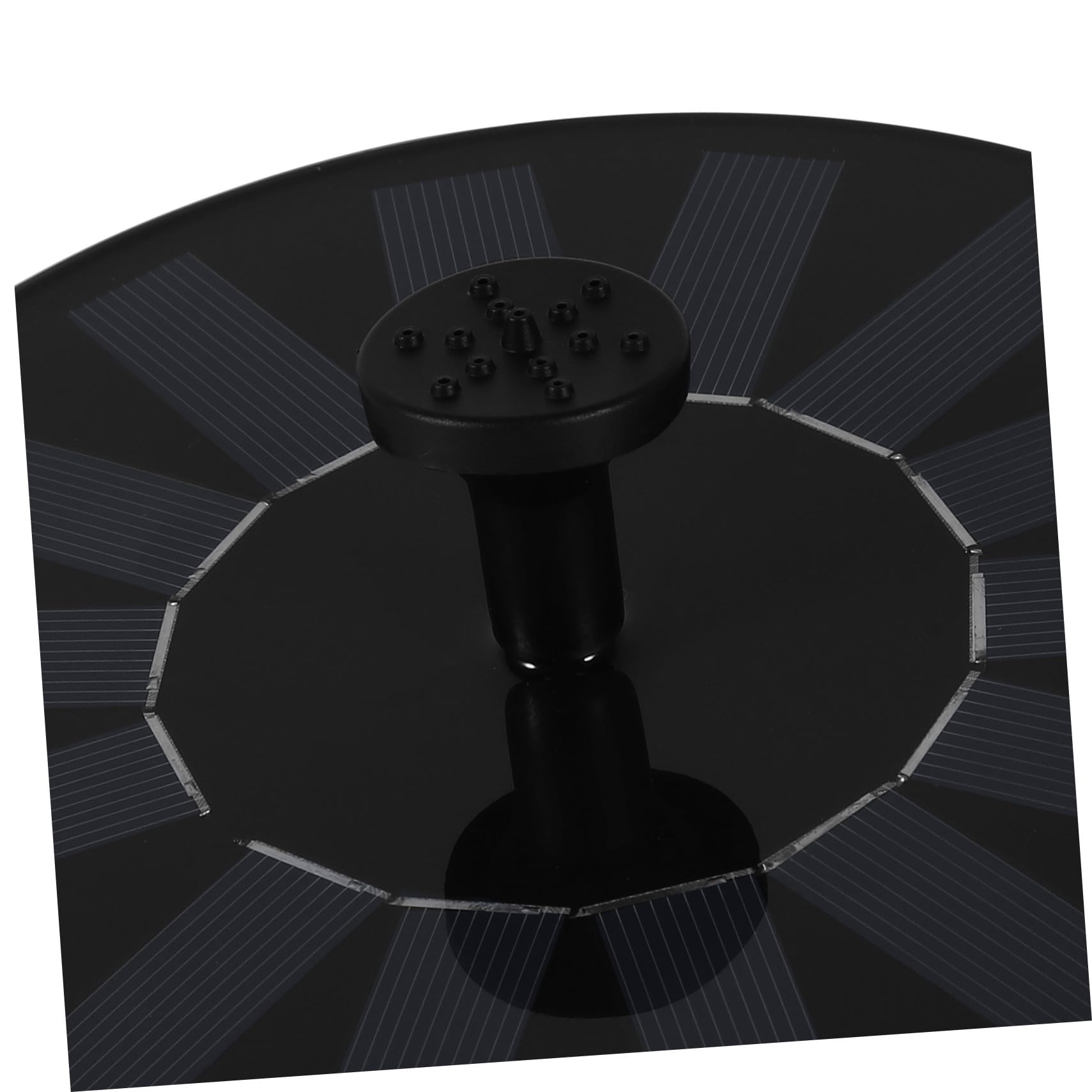 Bomba de Flotante Silicona 1.4w 7v Fuente Solar ABS Jardín Piscina