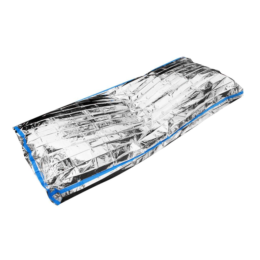 Manta Térmica para Dormir de Emergencia Al Aire Libre, Ligera, para Acampar, 5x200 X 100cm