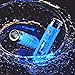 RovyVon Aurora A7x torcia portachiavi 650 Lumen, torcia edc USB Mini Torcia Ricaricabile, Blu Fluorescente, Super Bright EDC Light