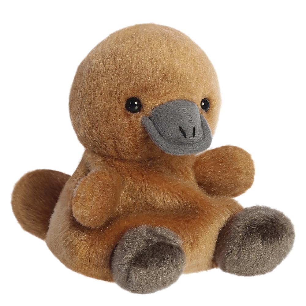 Aurora, 33678, Palm Pals Patty Platypus 5 In, Soft Toy, Brown