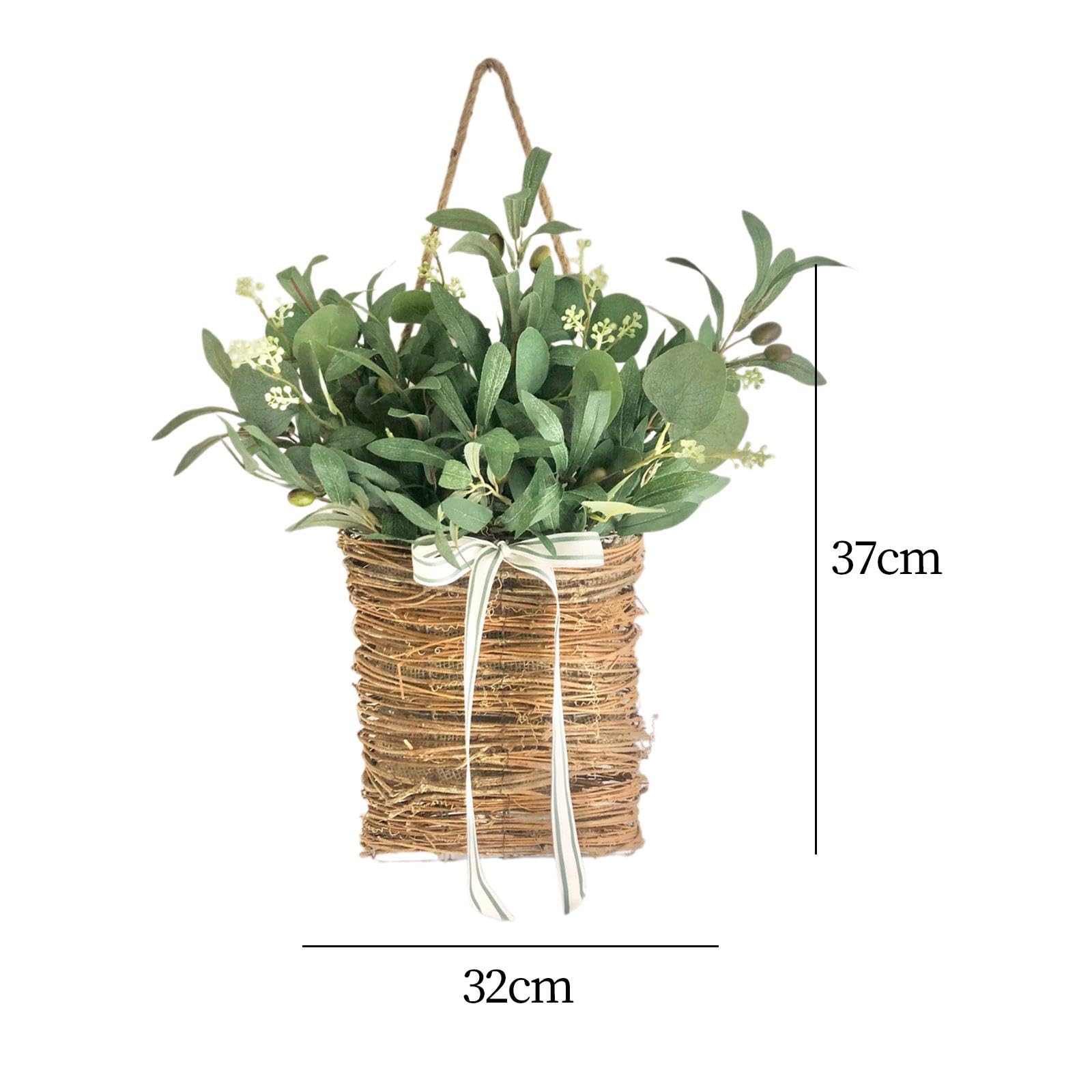 Generic Ghirlanda Da Appendere con Fiori Artificiali, Ghirlanda per La Decorazione Della Casa