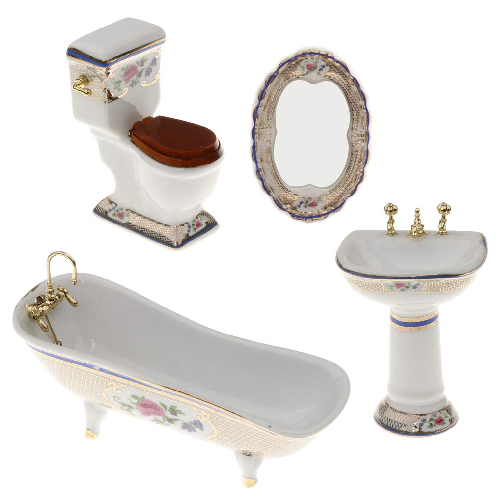 BEL ENSEMBLE DE Salle de bains en Porcelaine Limoges Champs-Elysées- 9