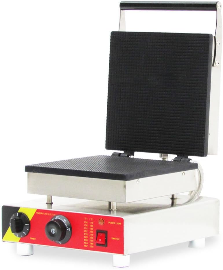 NP-517 Commercial Cone Making Machine Non-Stick Hercules Egg Waffle Machine Electric Ice Cream Cake Baker Belgian Waffle Maker (220V)