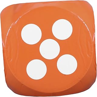 Abaodam Weiche Extra Große Schaumstoffwürfel Für Klassenzimmer Tombola-Events Kinder Und Kleinkinder Spiele Im Freien Jumbo-größe Orange