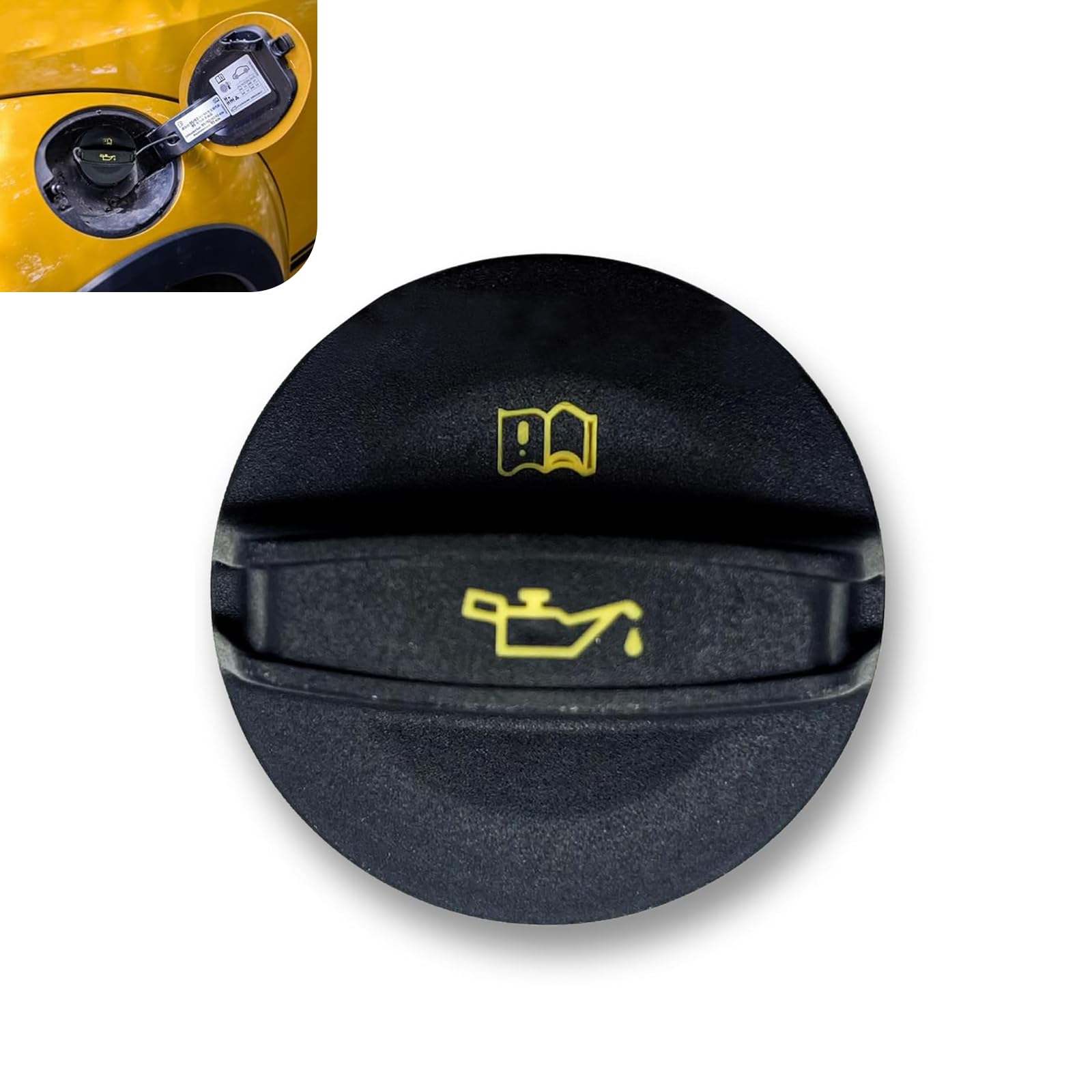 Fuel Tank Cap for Cars 06K103485A Sealed Integrated Engine Oil Tank Cap Quick Replacement Auto Parts for VW