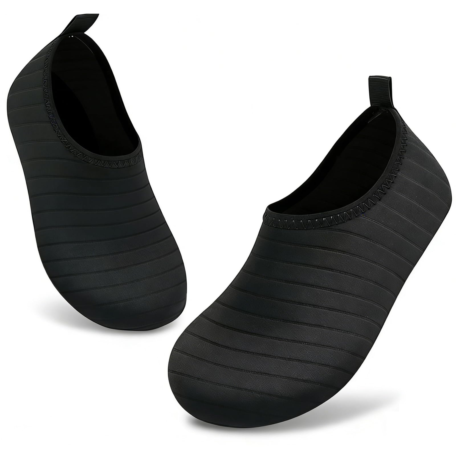 InfiniZer Kinder Badeschuhe – Schnell trocknende Badesandalen für Kinder und Kleinkind mit Rutschfester, verstärkter Sohle – Badeschuhe Kinder, Badeschuhe Kleinkind, Größen 22-35 EU - 2