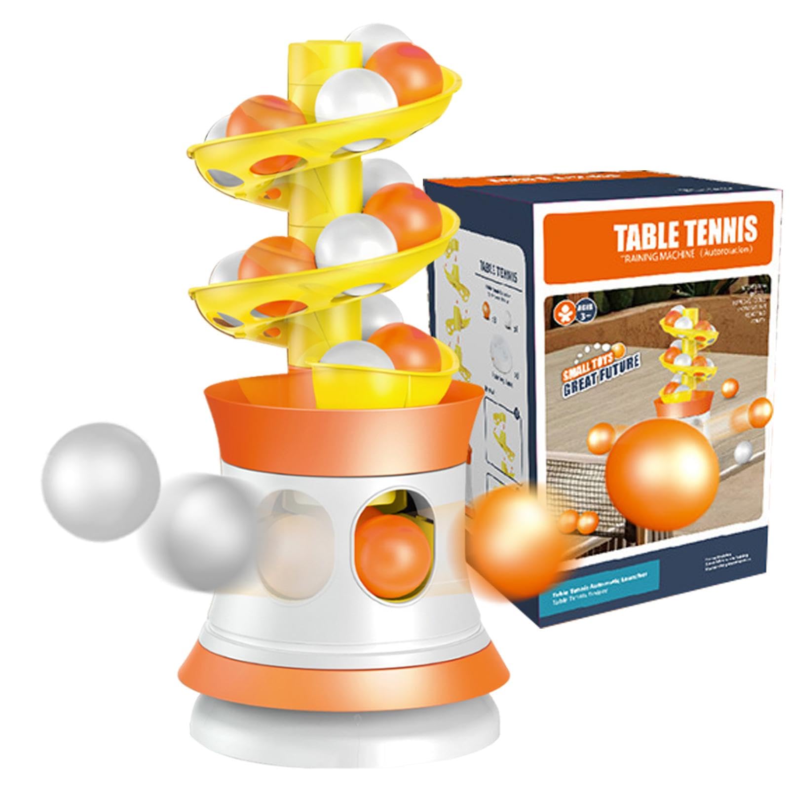 Máquina de tenis de mesa robot lanzador de pelotas automático 16 pelotas precisión robusto