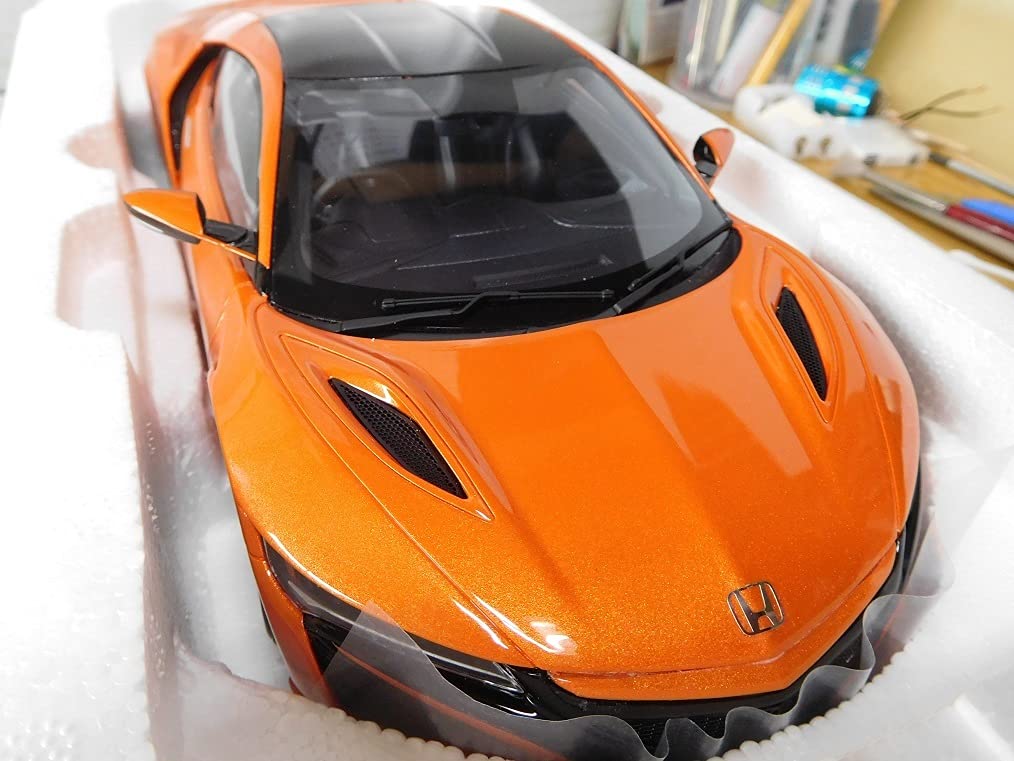 Amazon | 京商 1/18 ホンダ NSX (NC1) オレンジメタリック | ミニカー