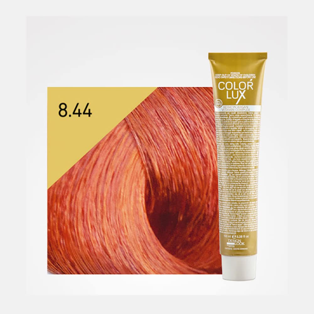 TINTE COLOR LUX 8.44 RUBIO CLARO COBRE INTENSO 100ML