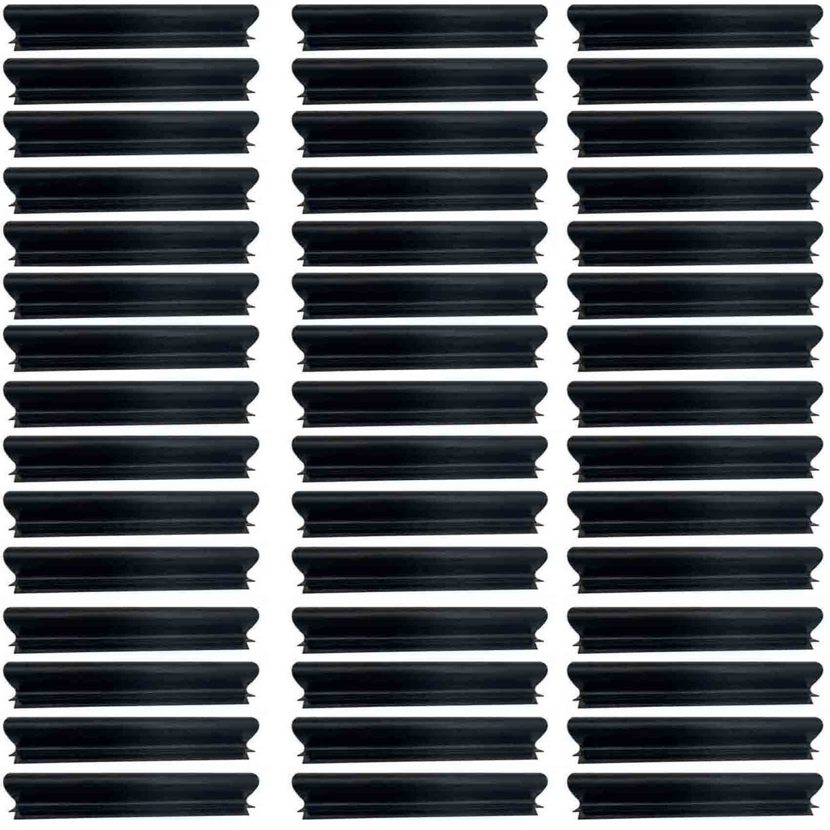 4.7'' Pool Cover Clips for Above Ground Pools Winter Pool Black Securing Winter Cover Clip Above Ground Cover Clips (48 Pieces,4.7 Inch)