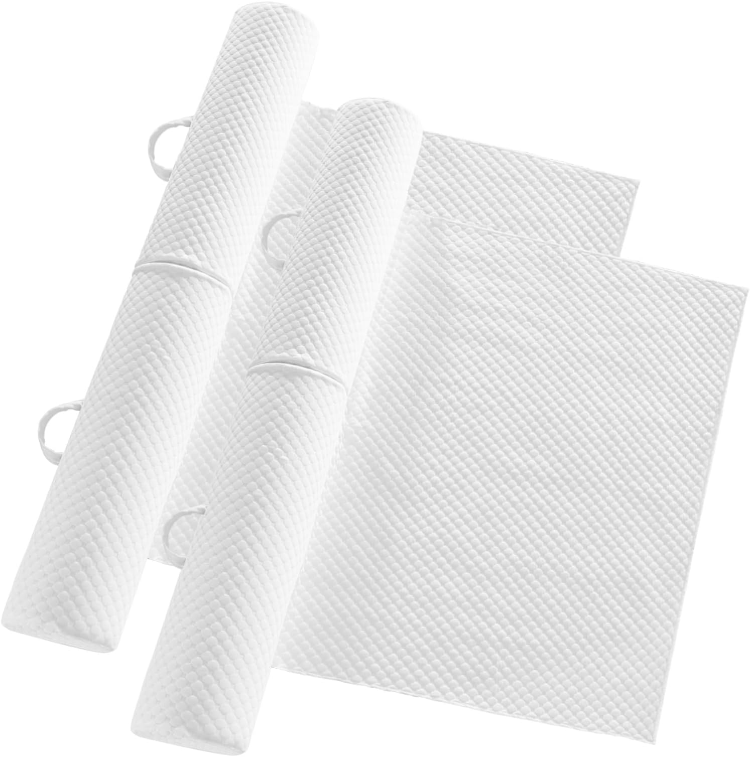 YIHATA 2 Pack Portable Bed Rail with Handle, Foam Safety Bed Bumpers for Kids Babies Elderly with Water-Resistant, Non-Slip Padd & Machine Washable Cover Fit in, for All Beds
