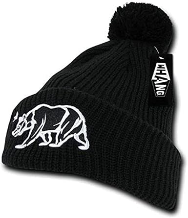 Amazon.com: WHANG Pom Cali Bear Beanies 