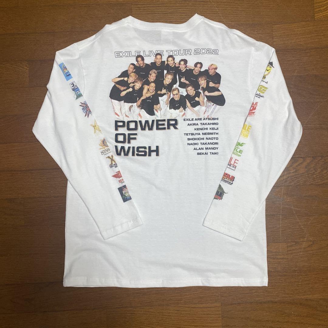 Amazon.co.jp: EXILE LIVE TOUR 2022 POWER OF WISH ロンT : おもちゃ