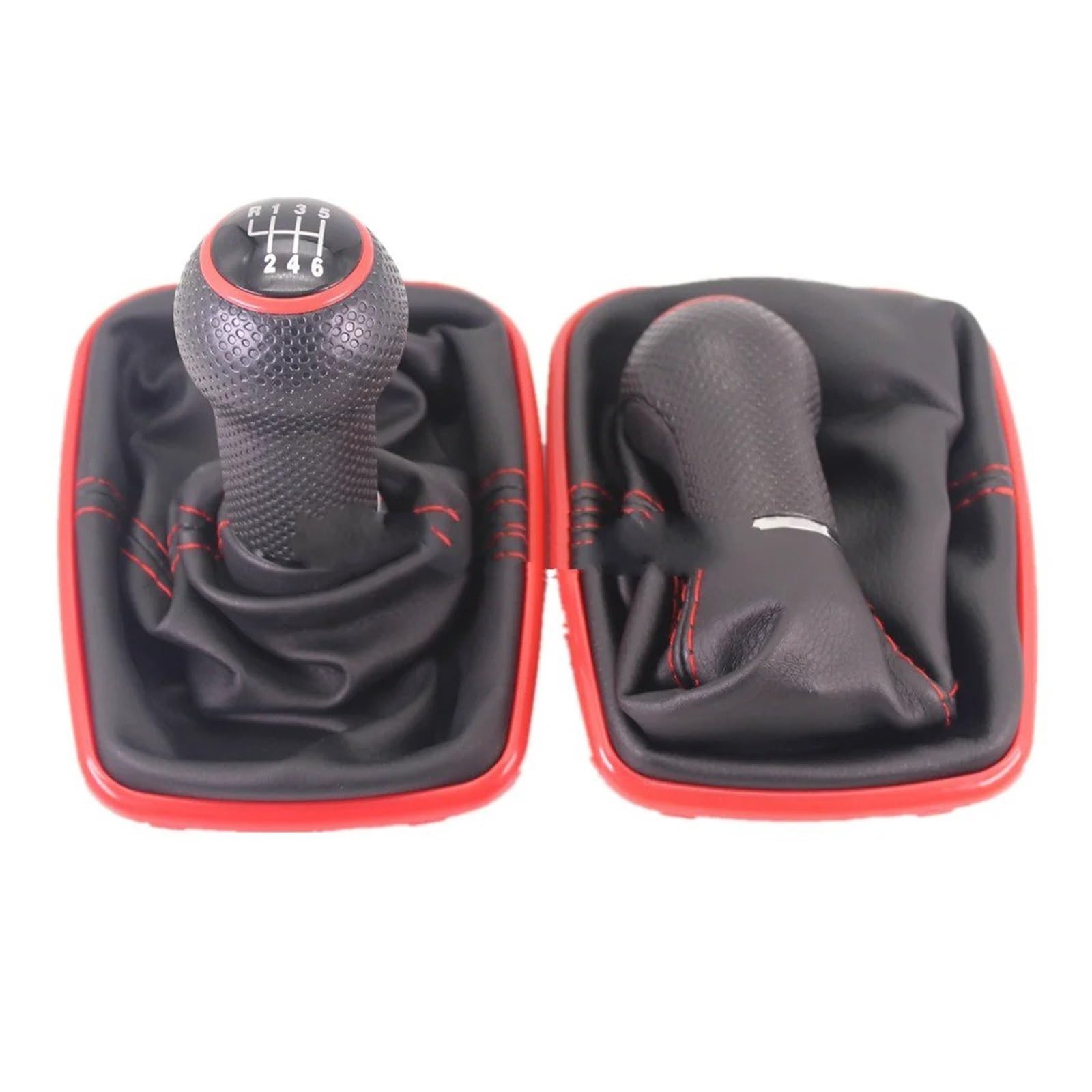 SAUANMNKTP Gearshift Knob for VW for Golf 4 for GTI for GTD 1998-2005 5 6 Speed Gear Shift Knob