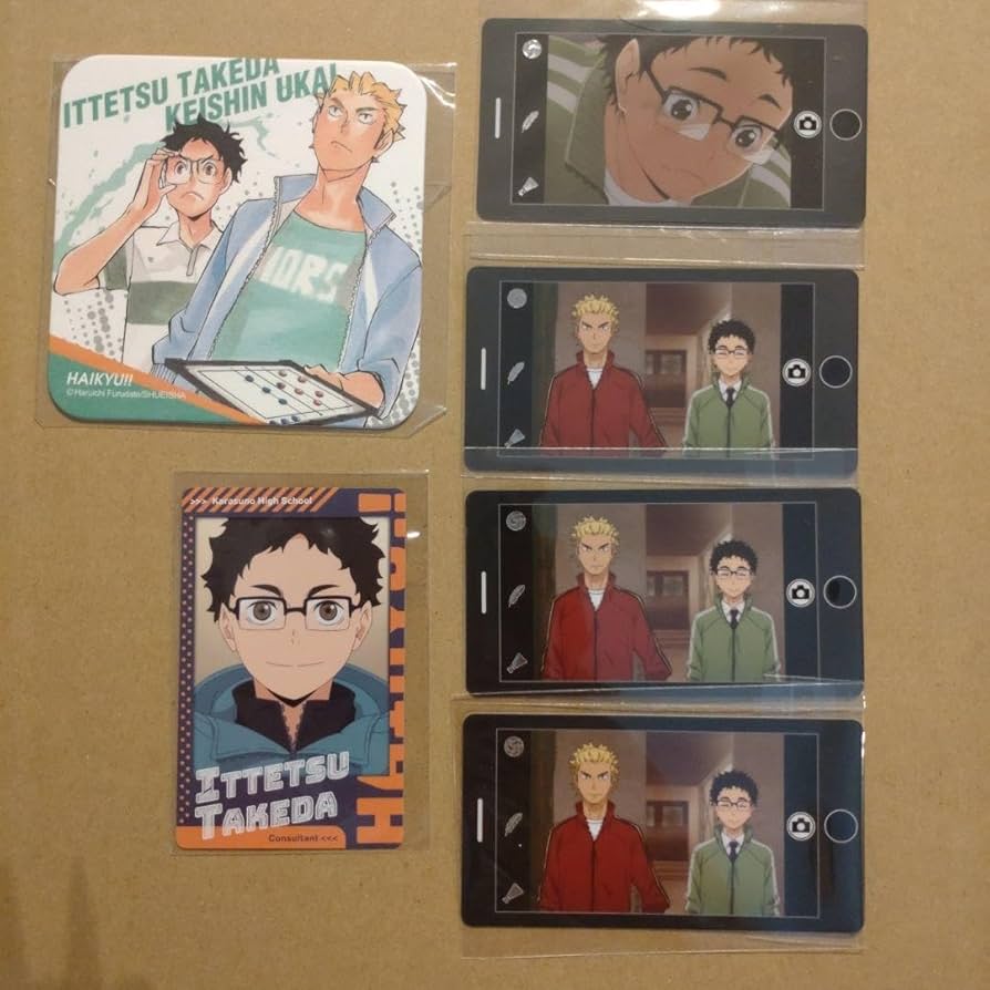 Amazon.co.jp: ハイキュー 武田一鉄 6点セット ホビー グッズ