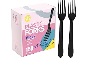 Premium Black Disposable Forks: Enhance Dining Experiences