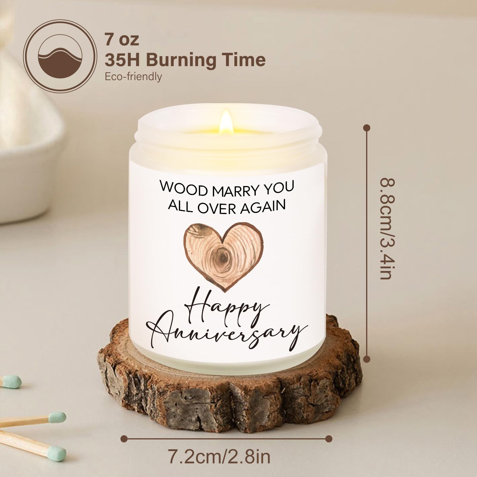 Amazon.co.jp: Pozetazas ハッピーアニバーサリーキャンドル