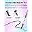 10 Color Metal Giltter 3D Nail Art Pens Set, Kalolary Double-ended Nail Point Dotting Pen Drawing Painting Liner Brush for DIY Nail Art Beauty Adorn Manicure Tools(G)