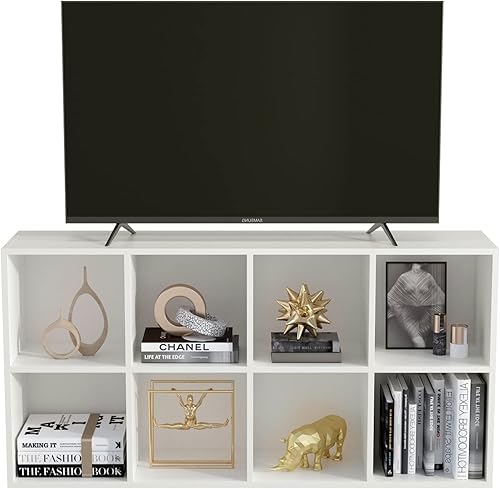 Miniatura 4 de Estantería de almacenamiento de 6 cubos, estantería abierta de madera de 3 niveles para el hogar y la oficina, vitrina, color negro