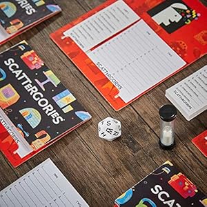 Hasbro Gaming Scattergories Classic Game, Party Game for Adults and Teens Ages 13 and up, Board Game for 2+ Players Hasbro Gaming Scattergories Classic Game Party Game for Adults and Teens Ages 13 and up Board Game for 2 Players