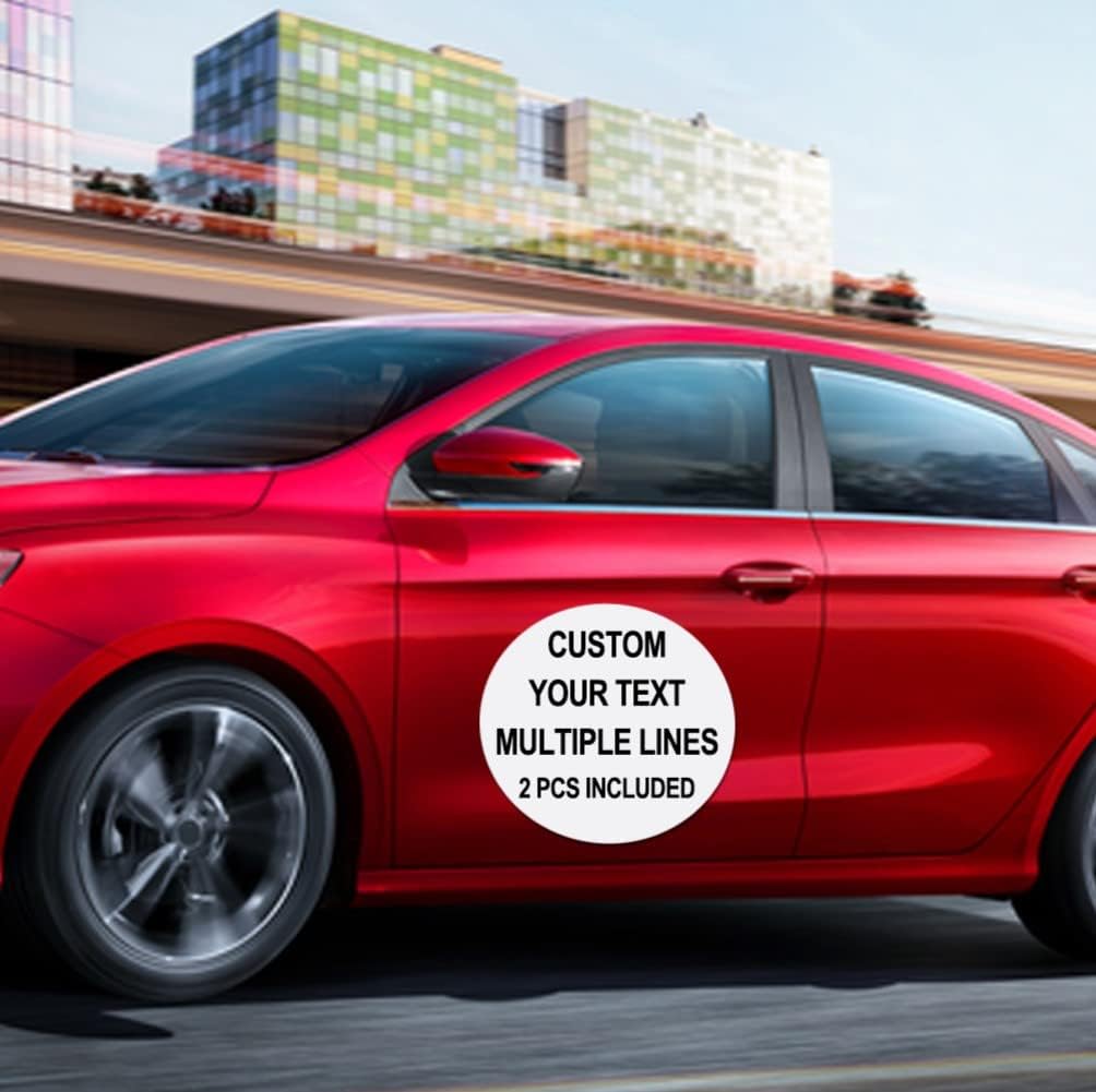 TEXTURE OF DREAMS - Custom Car Magnet | Personalized Vehicle Magnet for Business or Personal | Full Color | Customized | Pick Your Font & Color - Rectangle 18×24-2 PCS - MgRb