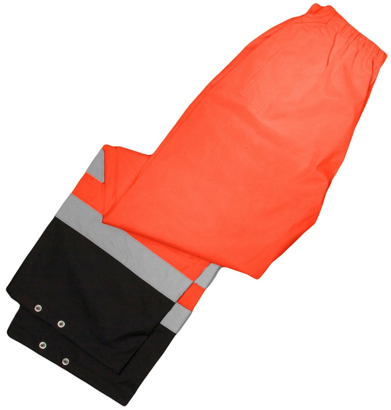 Kishigo RWP103 Storm Cover High-Viz Rainwear Pant, Fits Large and Extra Large, Orange