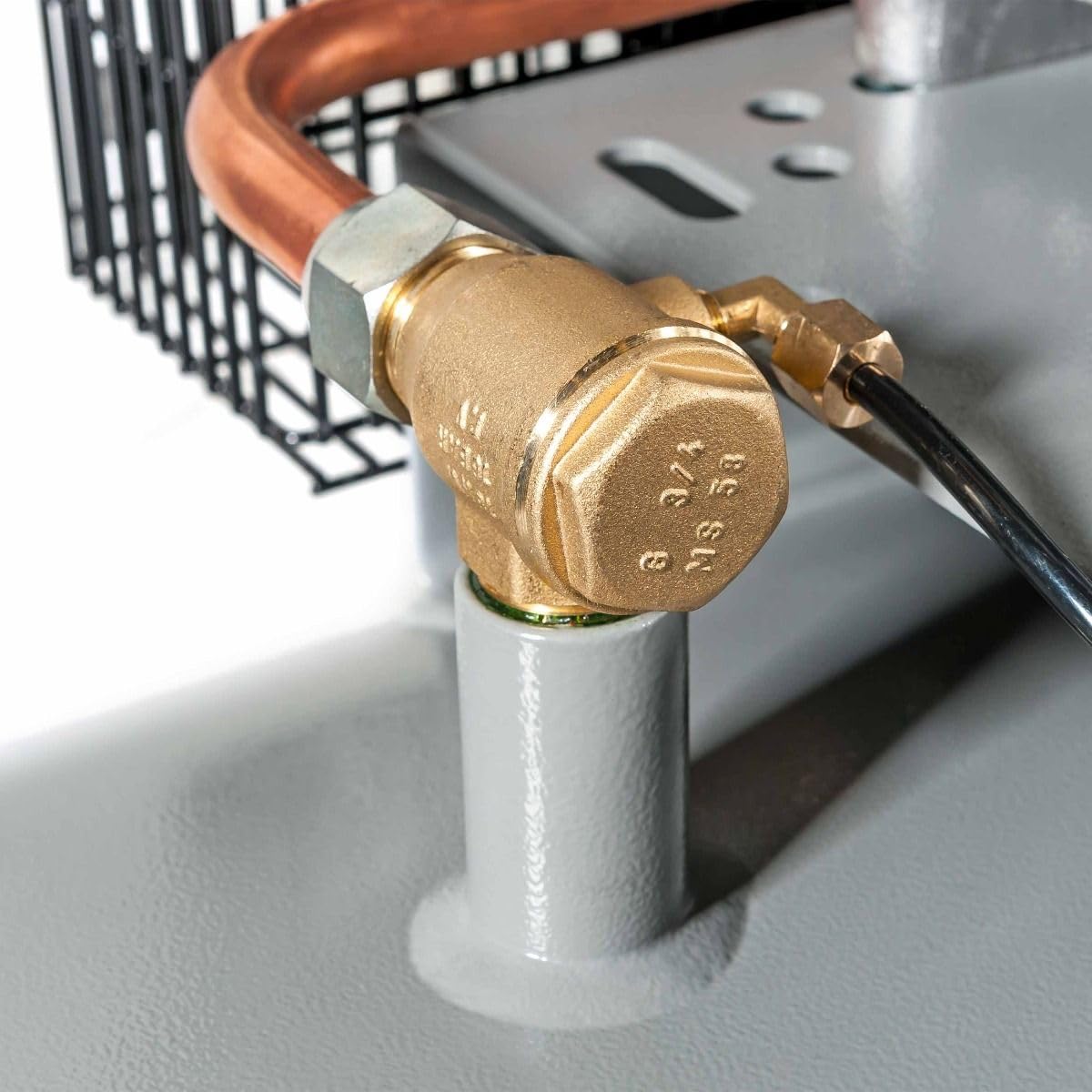 Airpress® compressore ad aria compressa HK 1000-90 (5,5 kW, max. 11 bar, 500 litri di caldaia) connettore di alimentazione 400 V