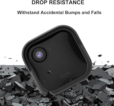 Silicone Case for All-New Blink Outdoor 4 (4th Gen) / 2K+ (Black, 5 Pack)