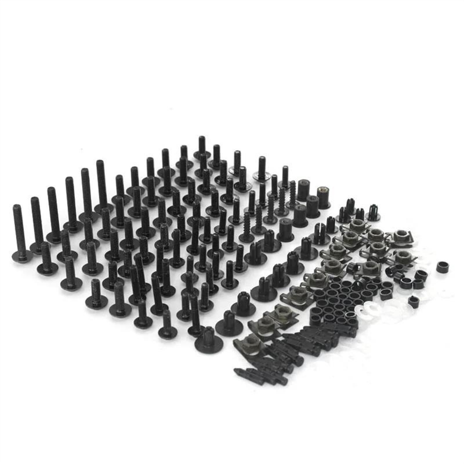 Motorcycles Bolt Clip Nut For Motorcycle Car Accessories For Rs 125 Rsv4 Rs4 For Tuono V4 1100 For Buell Xb12(Black)