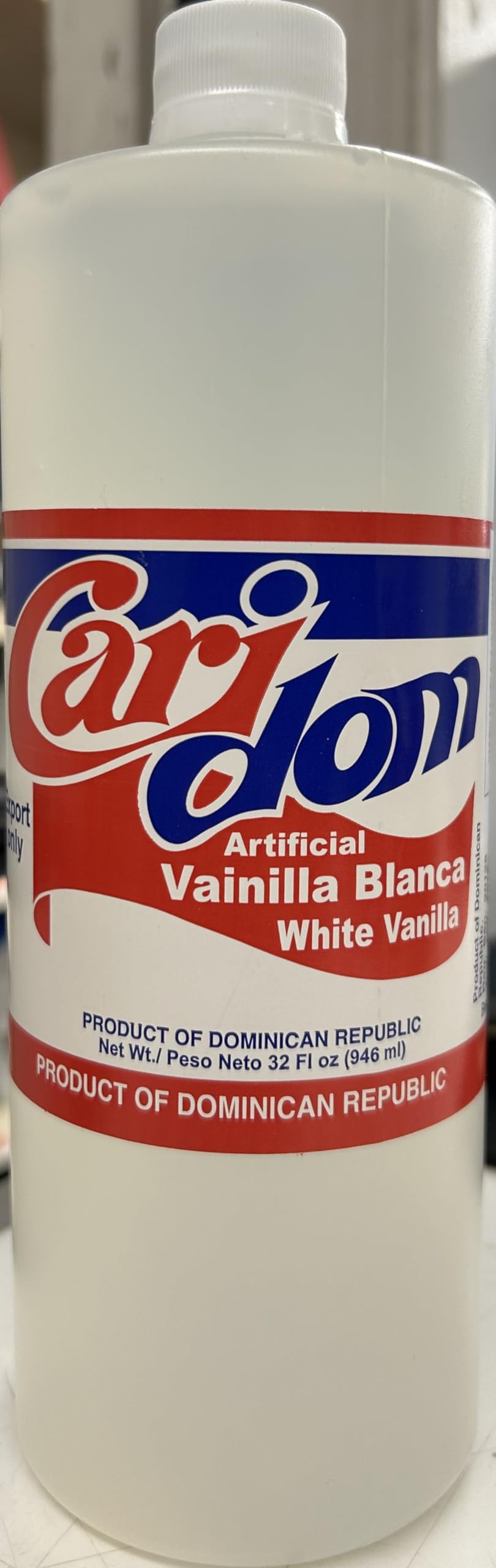 Generic Caridom Vainilla Blanca Artificial White Vainilla 32 FL OZ