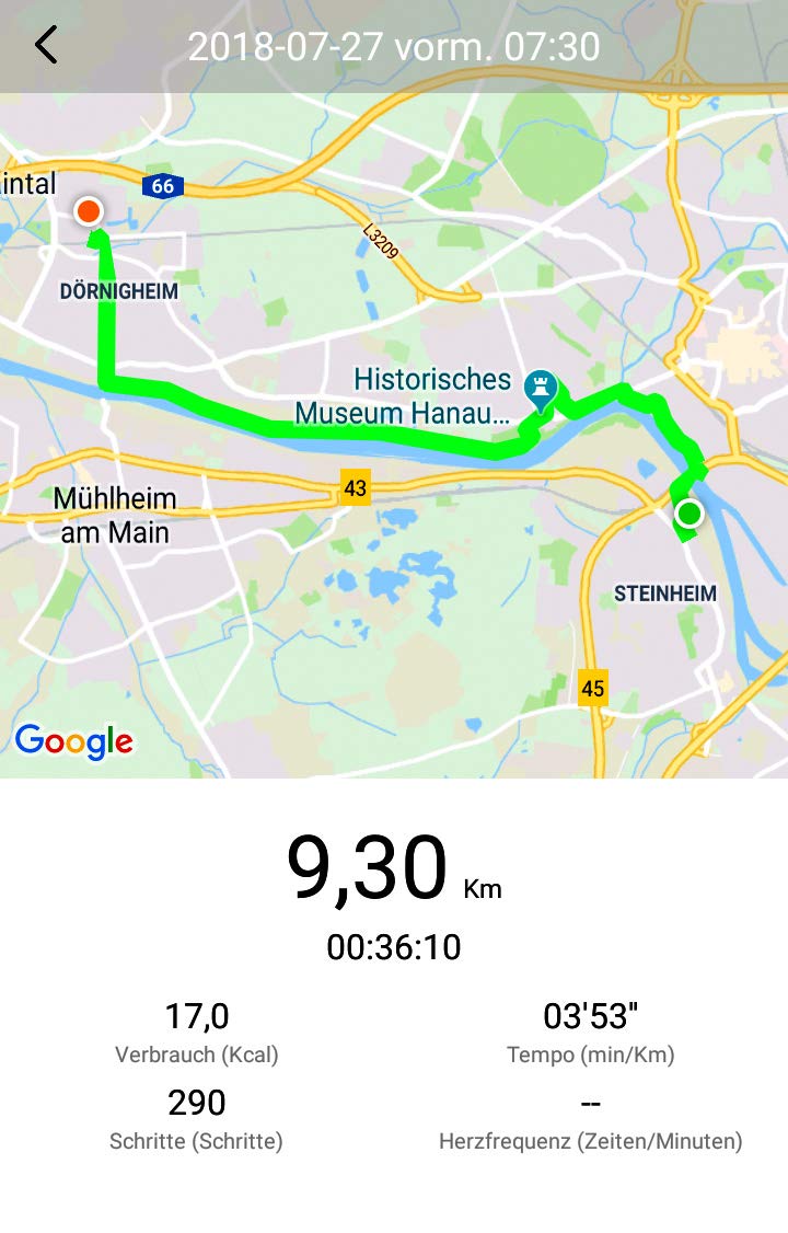 Atlanta Fitness Tracker z pulsometrem, GPS, pulsometrem, ciśnieniem krwi, tlenem, kolorowym wyświetlaczem, smartwatch, zegarek 9702 (niebieski)