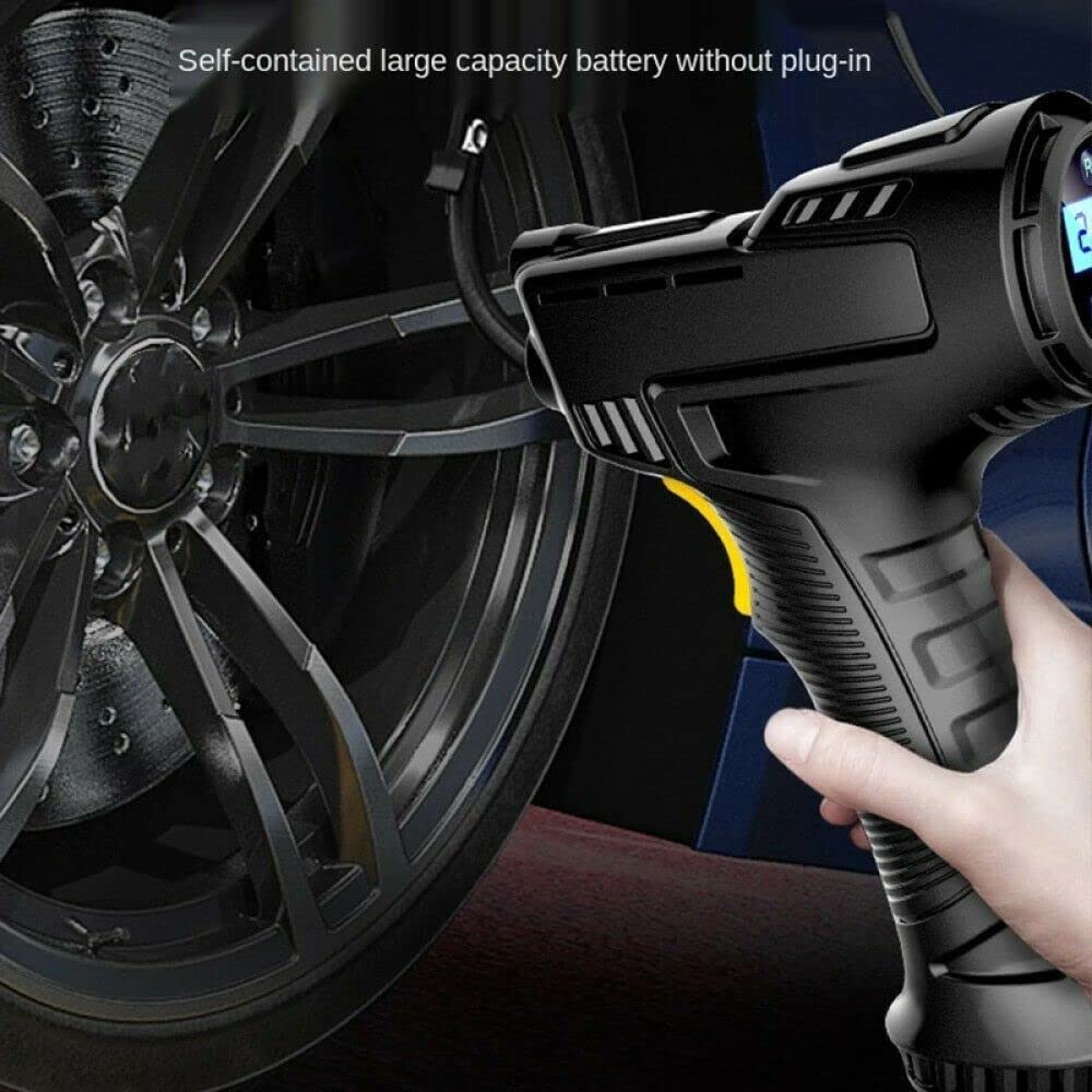 Shkalacar Copressore D'Aria Per Auto Senza Fili Da 120 W Gonfiatore
