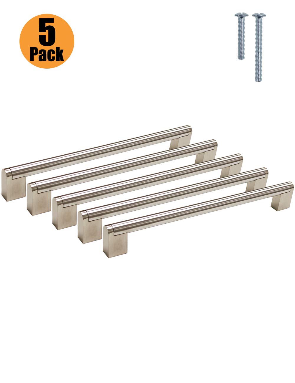 Buy PinLin 5 Pack Kitchen Door Handles Stainless Steel Bedroom