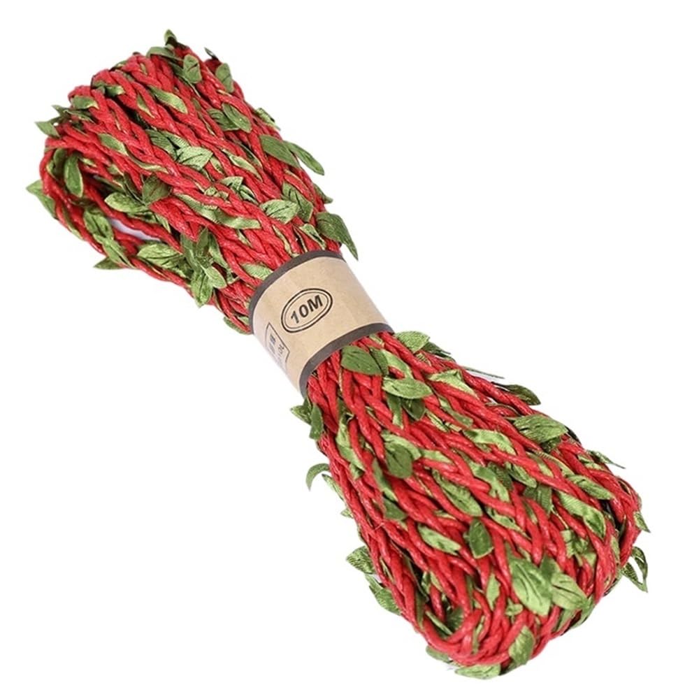 Shungong 3 Roll 10M Natural Jute Twine - Eco-Friendly Hemp Rope For Wedding, Home, Garden, And Party Decor(Antique Brass)