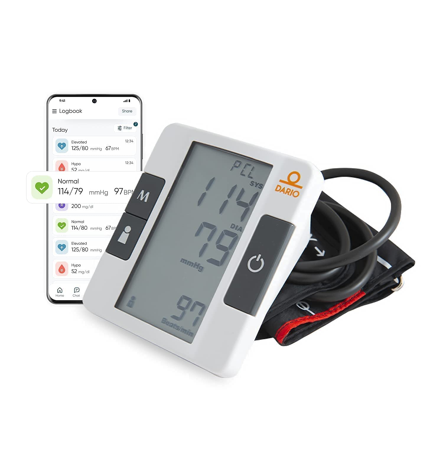 Bundle & Save Dario Diabetes Blood Glucose Meter Kit. Test Blood Sugar