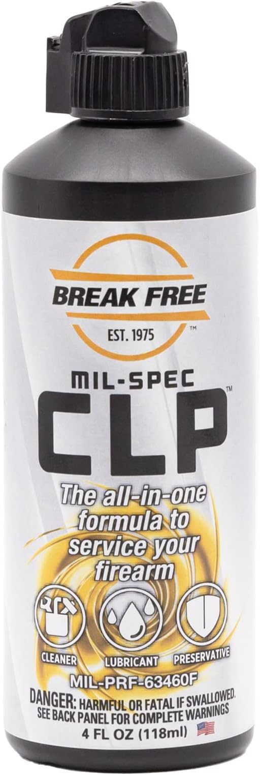 Break-Free CLP-4 Cleaner Lubricant Preservative Squeeze Bottle (4 -Fluid Ounce)
