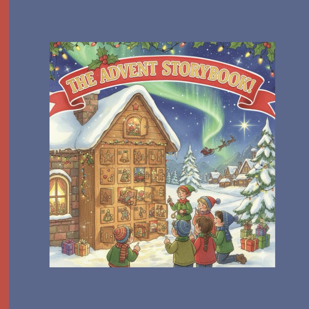 The Advent Storybook,25 Magical Christmas Bedtime Stories for Children: Story A Day Heartwarming Countdown, Family Festive Tradition For December Holidays