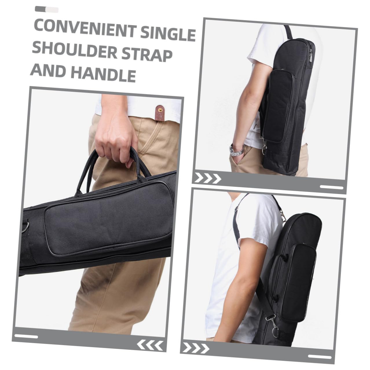 Bolsa para Trompeta Oxford con Compartimentos Acolchados Almacenamiento Organizado y Protección contra Daños Bolso Portátil para Jóvenes Músicos