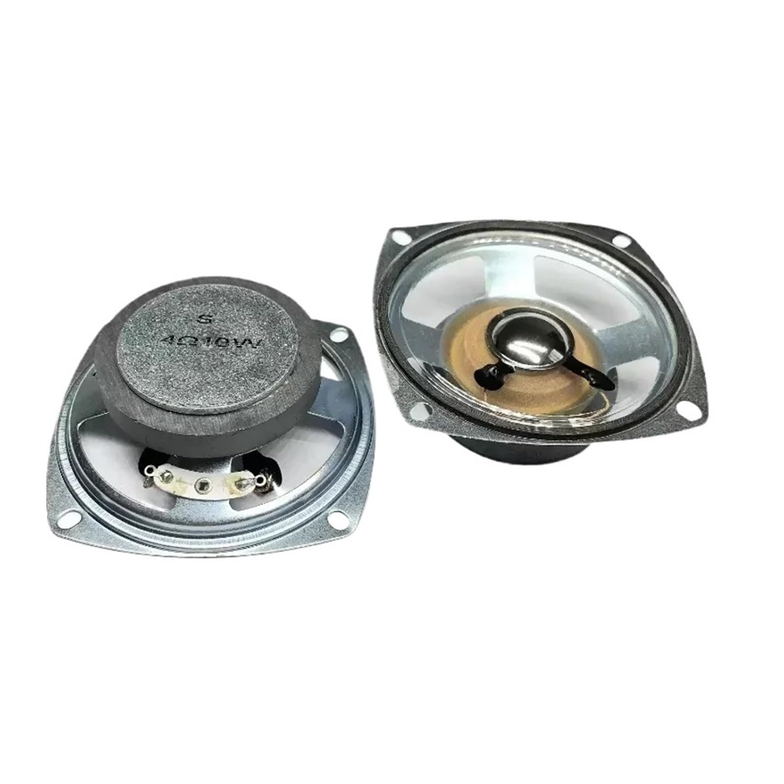 2 pz 3 pollici 78mm altoparlanti audio 4 8 Ohm 10 W altoparlante trasparente impermeabile HIFI fai da te allarme corno esterno(8 Ohm 10W Speaker)