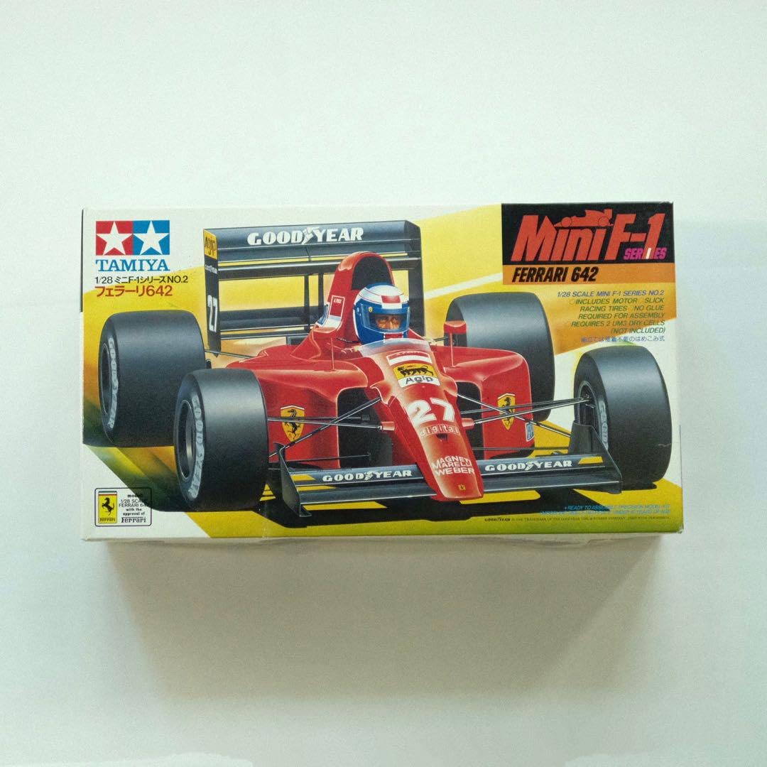 タミヤ★ミニF★完成品➕未組み立て品セット★フェラーリ642 タミヤ☆ミニF☆完成品➕未組み立て品セット☆フェラーリ642