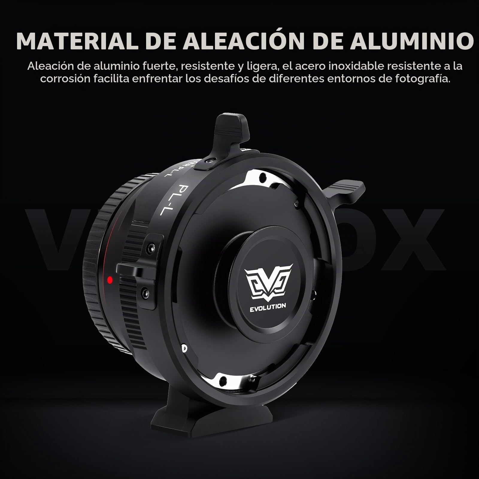 VILTROX PL-L Adaptador Lente Enfoque Manual Electrónico PL-L Adaptador MF Convertidor para Lente de Montura PL a Cámara de Montura L Panasonic S1 S1R S1H S5/Leica SL SL2 CL TL/Sigma fp L