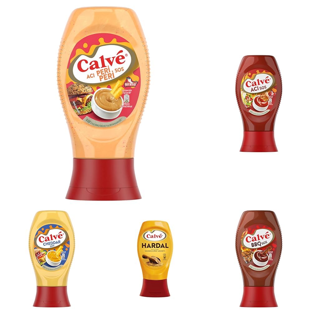 Calve 5'li Sos Paketi