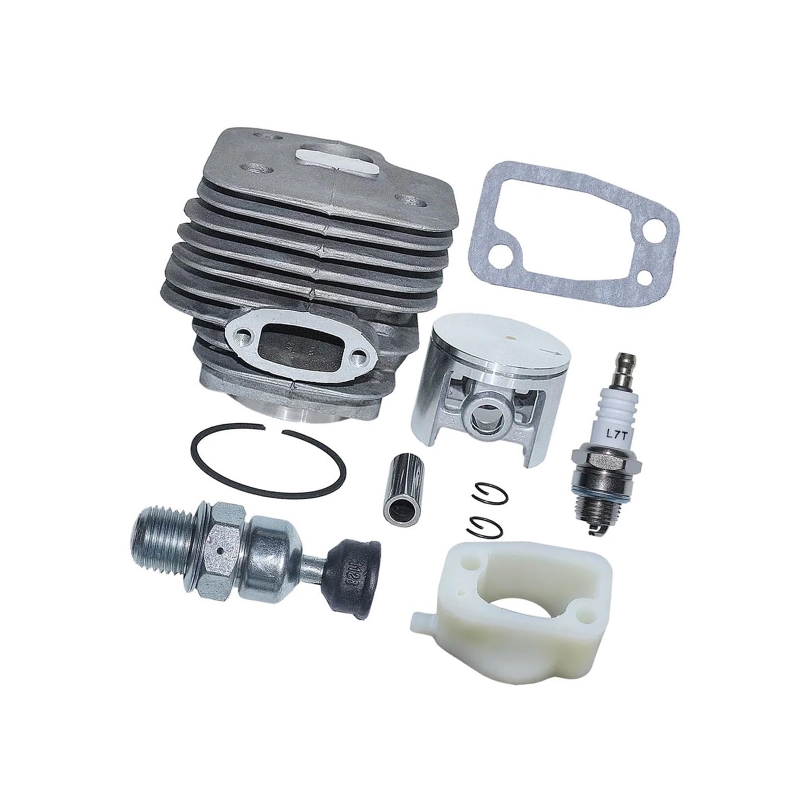Cylindre piston 52mm pour tronçonneuse 61 268 272 avec collecteur haute étanchéité