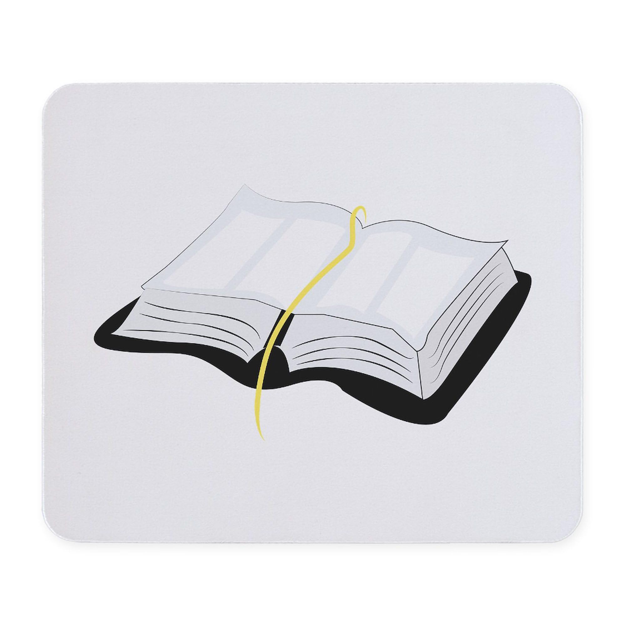 CafePress Open Bible Mousepad Non-Slip Rubber Gaming Mousepad