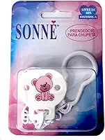 Sonne Prendedor De Chupeta Master Urso Marca Branco
